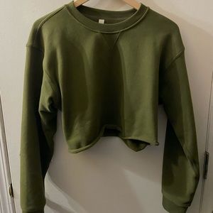 Cropped Lululemon All Yours Sweater size 8